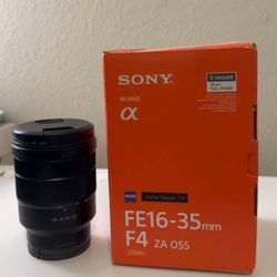 Sony FE 16-35 F/4