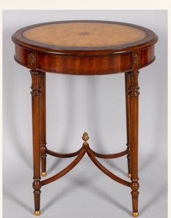 Maitland Smith mahogany side table