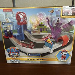 PAW Patrol, True Metal Total City Rescue Vehicle Playset