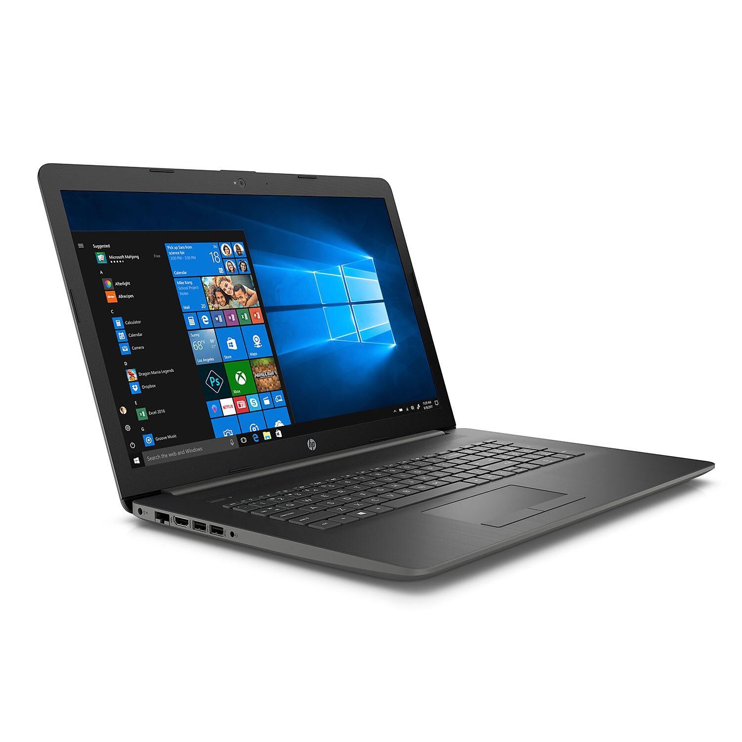 HP Laptop 17-by0061cl 17.3" Intel Core i3-8130U Processor, 4GB Memory, 1TB Hard Drive, Windows 10 Home, Gray