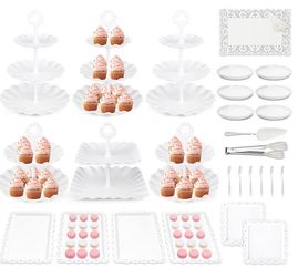 🔥 GRAB IT NOW! 36-Piece Cupcake & Dessert Display Set — $20 FIRM