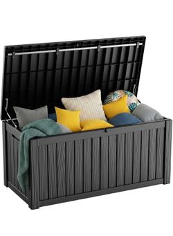 120 Gallon Resin Deck Box,