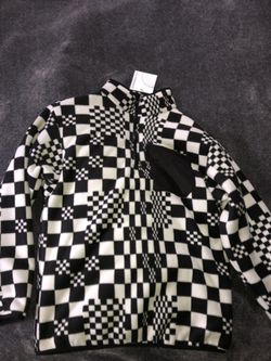 4th Dimension Fleece Black And White 