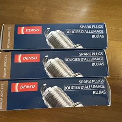 3 pc DENSO Spark Plugs  Acura MDX 3.5L V6 2001-2006