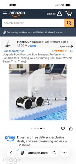 Amtyhub Robotic Pool Cleaner
