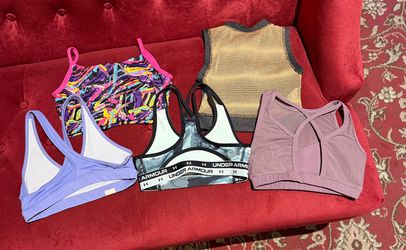 Lot of 5 Child Sports Bras (fits ~7/8)