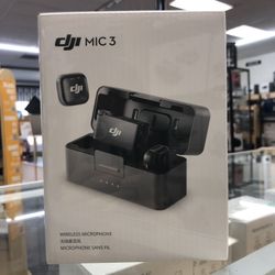 Dji Mic 3 Microphone Wireless Brand New