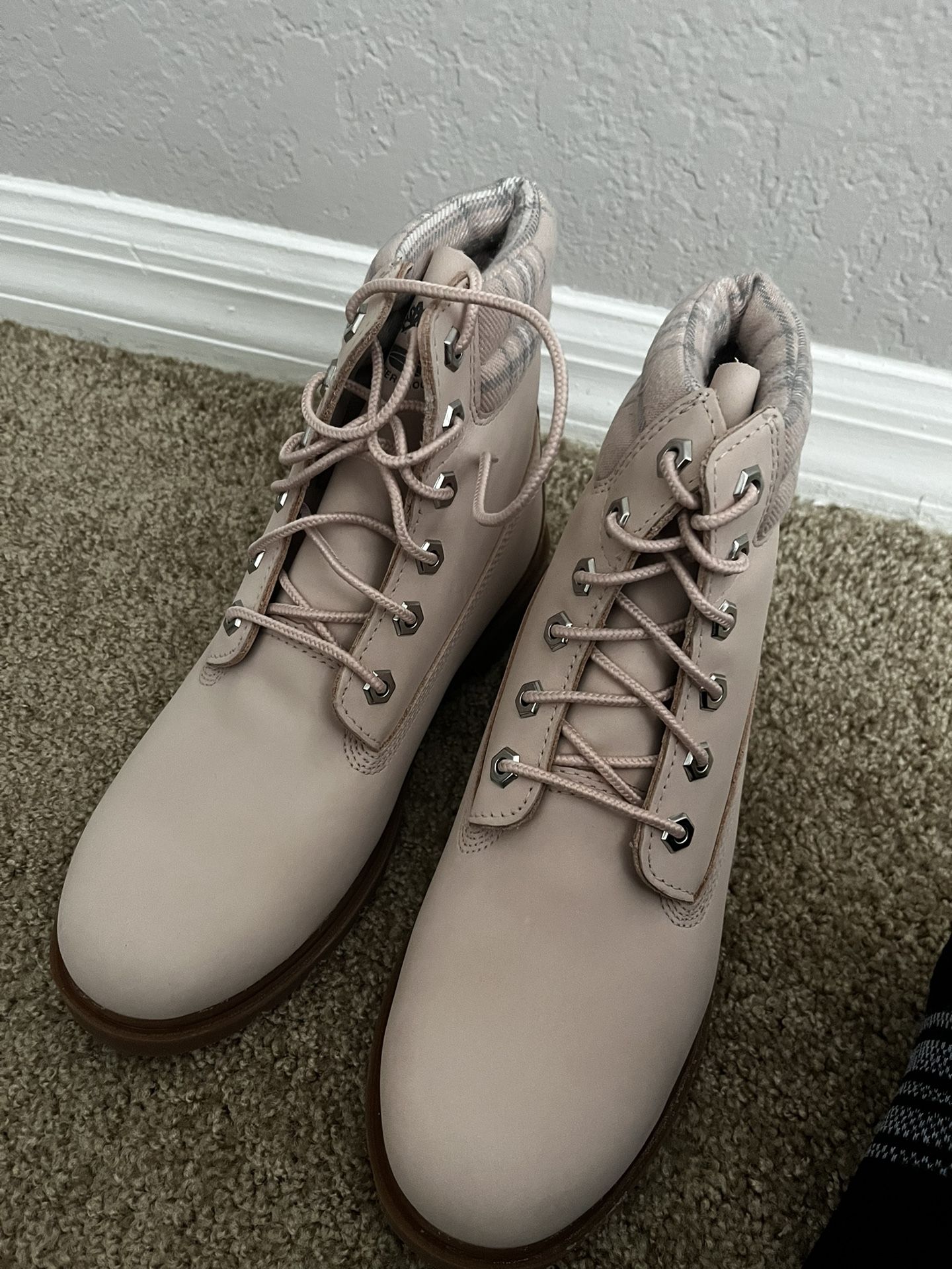 Timberland Pink Boots 7.5