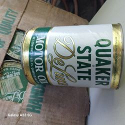 Vintage Cardboard Oil Cans 