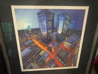 Modern City Scape Print