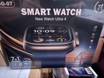Brand new in box Smart Watch DG-07 New Watch Ultra 4 w/7 interchangeable watch bands.