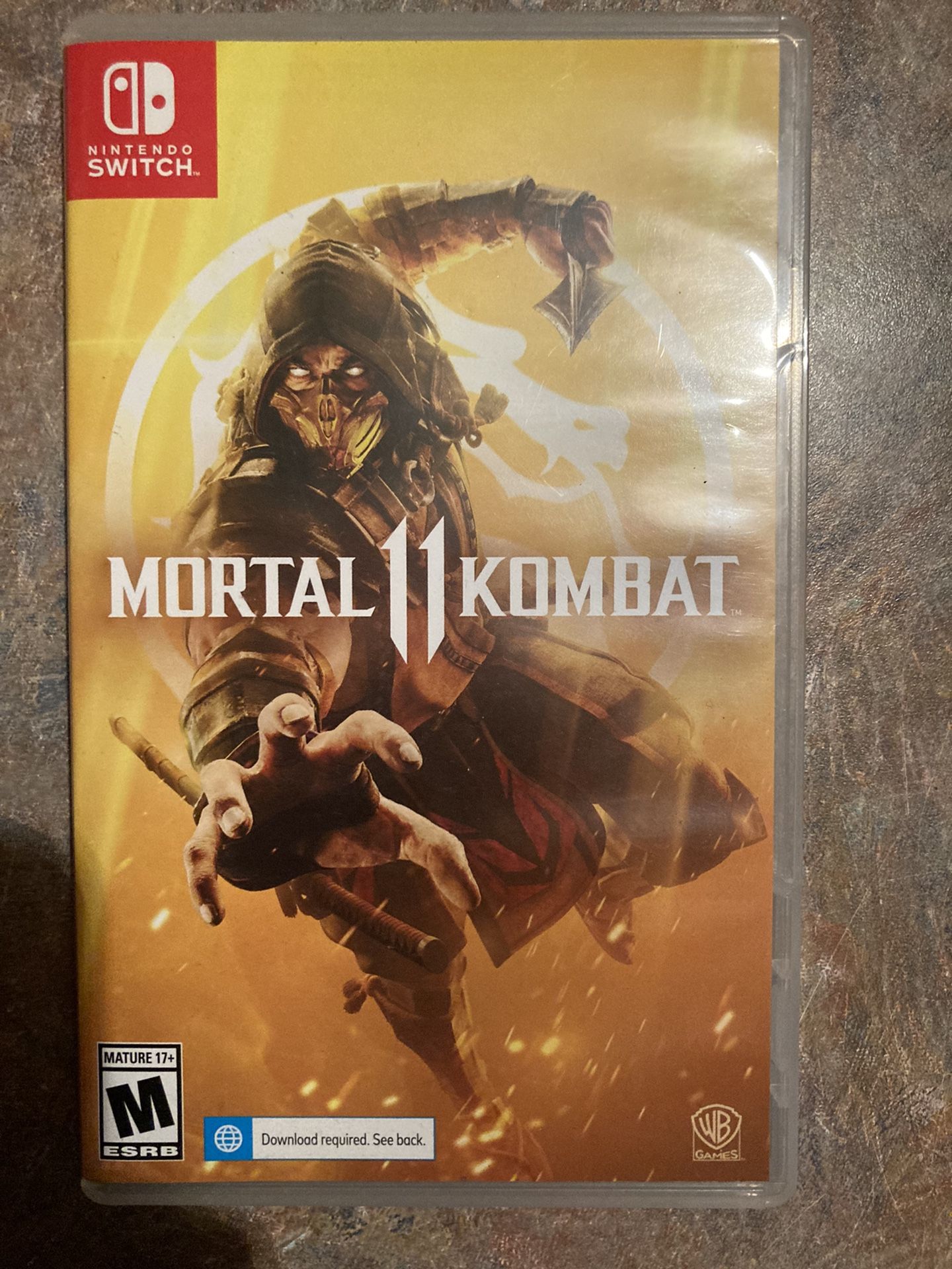 Mortal Kombat game for Nintendo switch