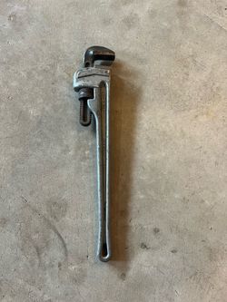 24” Ridgid Aluminum pipe wrench