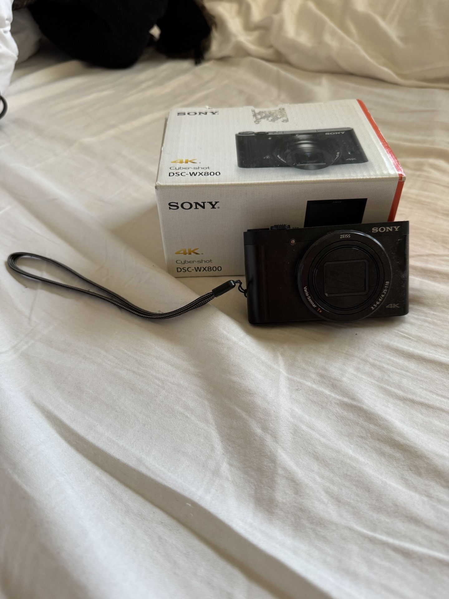 Sony DSC-WX800 4K Digital Vlog Camera