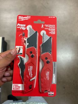 Milwaukee Fastback Folding Utility Knife Set 2-Pack