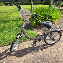 Schwinn Loop Adult Folding Bike, 7-Speed PLUS Upgraded Cloud9 Seat and Carrying Case