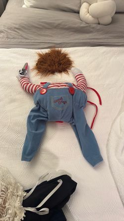 Chucky Dog Halloween Costume Size L