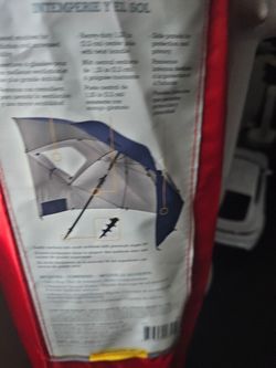 NEW Sports Beach Umbrella