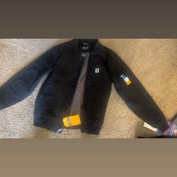 RUGGED FLEX® DUCK RELAXED FIT BOMBER JACKET