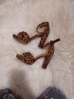 Cheetah Print Shoe Size 8 /38.5