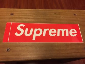 Supreme sticker