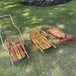 Antique Sleds For Photography Flexible Flyer