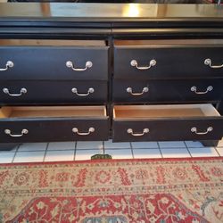 MAHOGANY DRESSER, NICE SHAPE With Gorgeous Mirror , $195