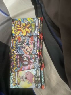 4 Pokemon booster packs