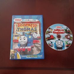 3/$10 🌟 Lot of 2 Thomas the Train & Friends Kids Movies DVDs
Team Up with Thomas and Calling All Engines!
