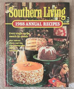 SOUTHERN LIVING 1988 ANNUAL RECIPES