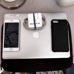 MacBook Air A1466+ iPhone 6s Plus A1634