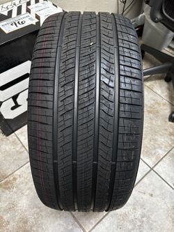 255/45/17.  PIRELLI tires Tesla foam tire