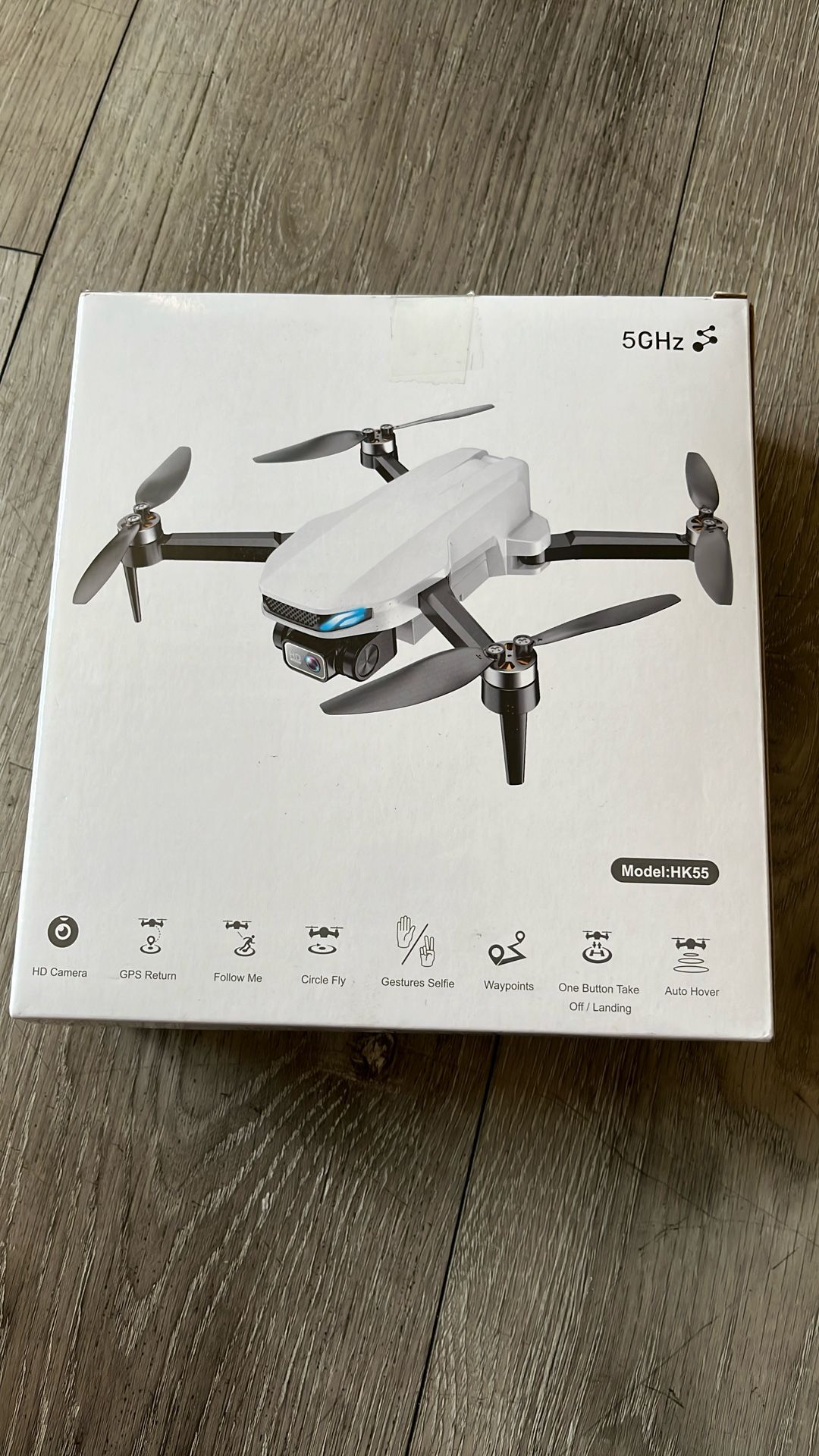 Blinory GPS Drone With Camera for Adults 5GHz 2K HD Auto Return Follow Me HK55