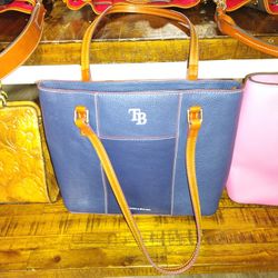 Dooney And Burke /Tampa Bay Rays Logo