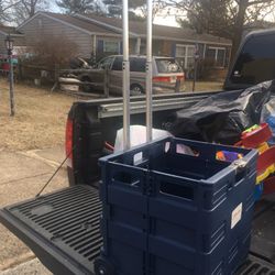 Collapsible Rolling Crate Only $20 Farm