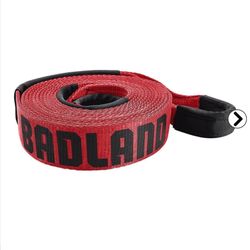 BADLAND 10,000 lb. Capacity 3 in. x 30 ft. Recovery Snatch Strap