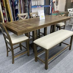 6pc Dinning Table Set $1,299
