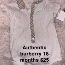 toddler burberry 18 months