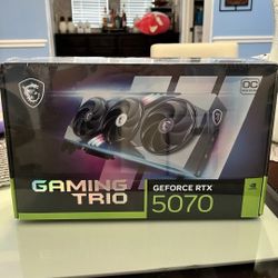 NEW - MSI NVIDIA GeForce RTX 5070 Graphics Card