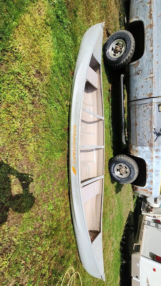 StarCraft 12" Aluminum Canoe, Silver