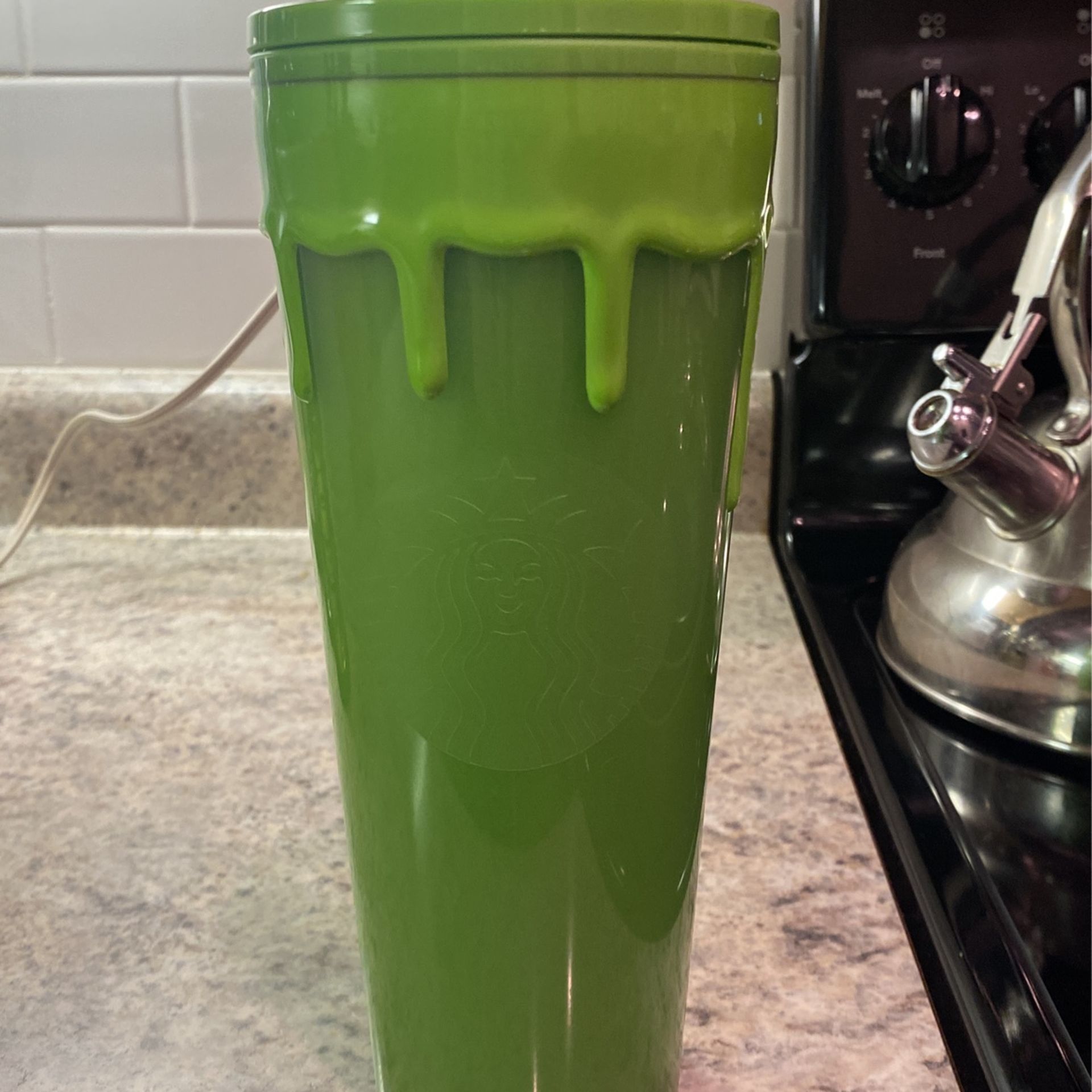 Starbucks Halloween 2023 Slime Cup