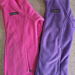 Girls 10/12 Columbia Jackets 