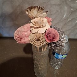 Paper Flowers in Vase