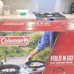 NEW Coleman FOLD-N-GO camping stove