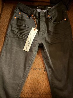 Purple Brand Black Jeans with Tags