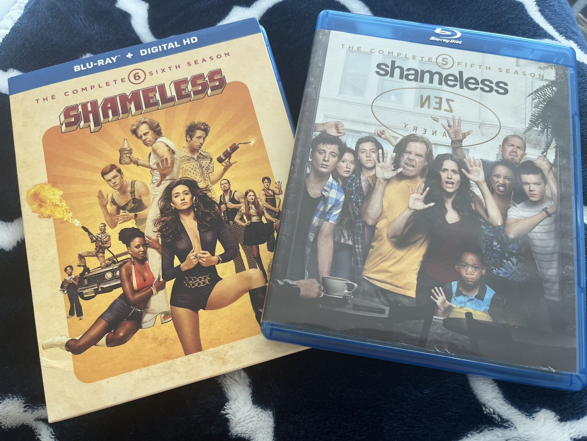 Shameless Seasons 5-6 Blu Rays