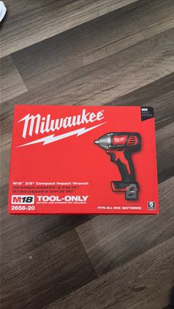 Milwaukee M18   3/8 compact wrench