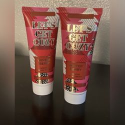 Bloom & Field Winter Berry Let’s Get Cozy Hand Cream And Scrub Set