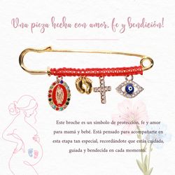 Broche De Protección Para Embarazo Y Bebé