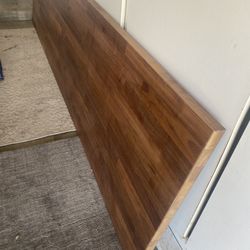 Walnut Butcher Block Top     98x25.75x1.5